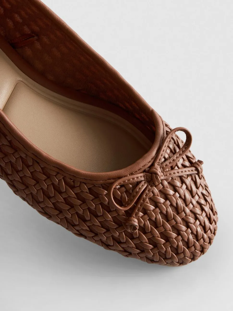 Gewebte Ballerinas