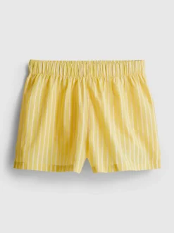Gewebte Schlafanzugshorts aus Baumwolle