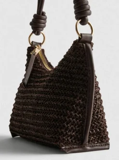 Gewebte Schultertasche