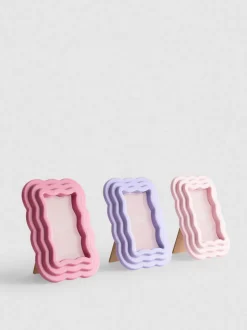 Gewellte Bilderrahmen, 3er-Pack
