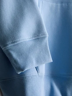 Grafik-Hoodie aus Baumwollmischung