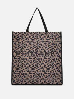 Große „Primark“ Tragetasche mit Print