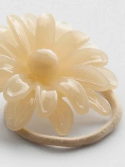 Haargummi mit Blume