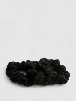 Haargummis in Knitteroptik, 3er-Pack