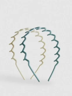 Haarreife mit Zickzack-Design, 2er-Pack