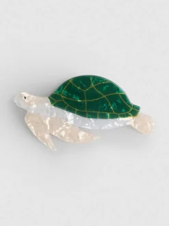 Haarspange in Schildkrötenform