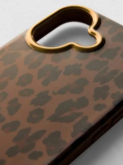 Handyhülle mit Leoparden-Print