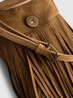 Handytasche mit Fransen