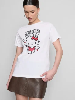„Hello Kitty“ Baumwoll-T-Shirt mit Grafik