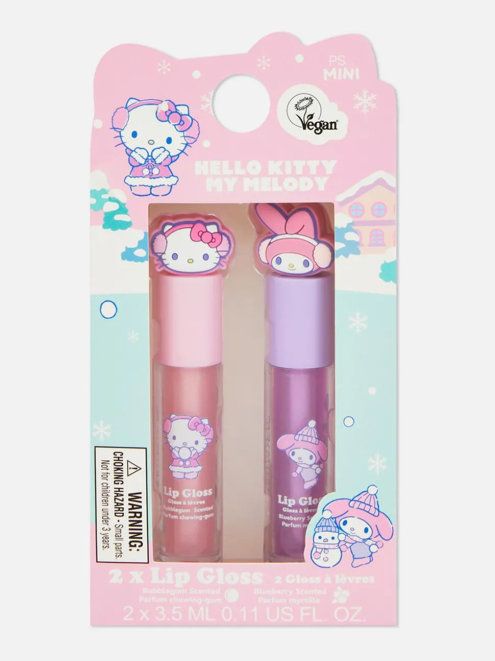 „Hello Kitty“ Lipgloss, 2er-Pack