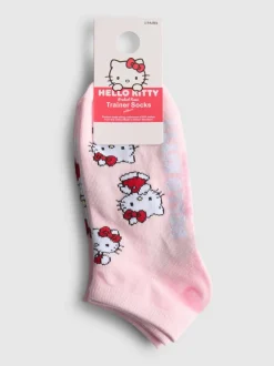 „Hello Kitty“ Sneaker-Socken, 3er-Pack