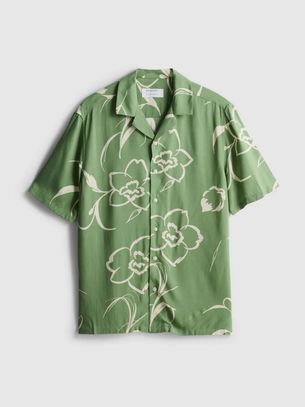 Hemd mit Reverskragen und Blumenmuster