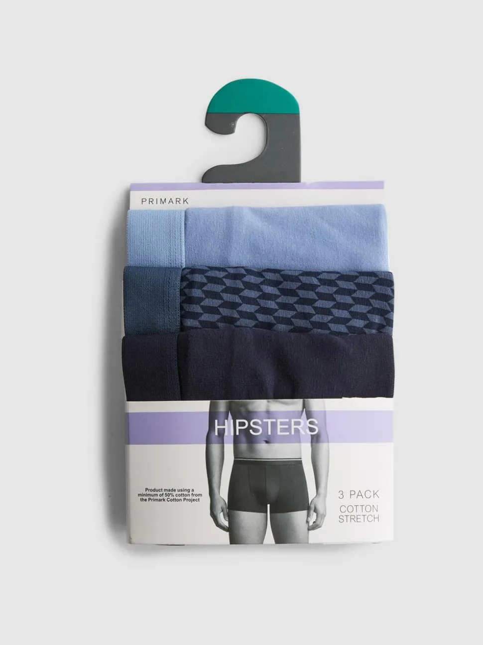 Hüftslips, 3er-Pack
