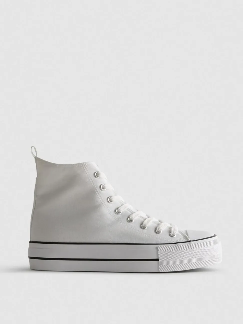 High-Top-Sneaker aus Canvas
