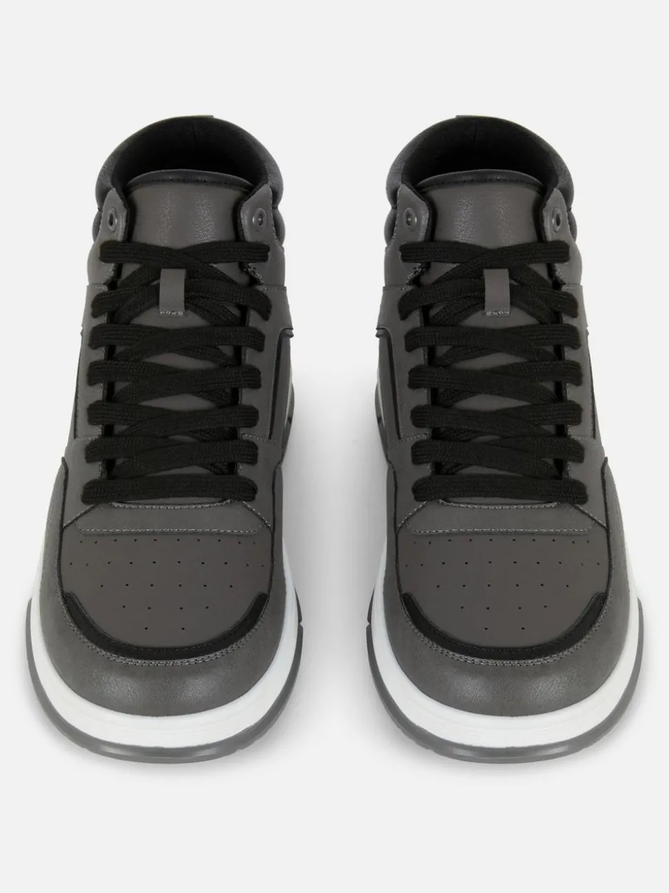 High-Top-Sneaker mit Einsätzen