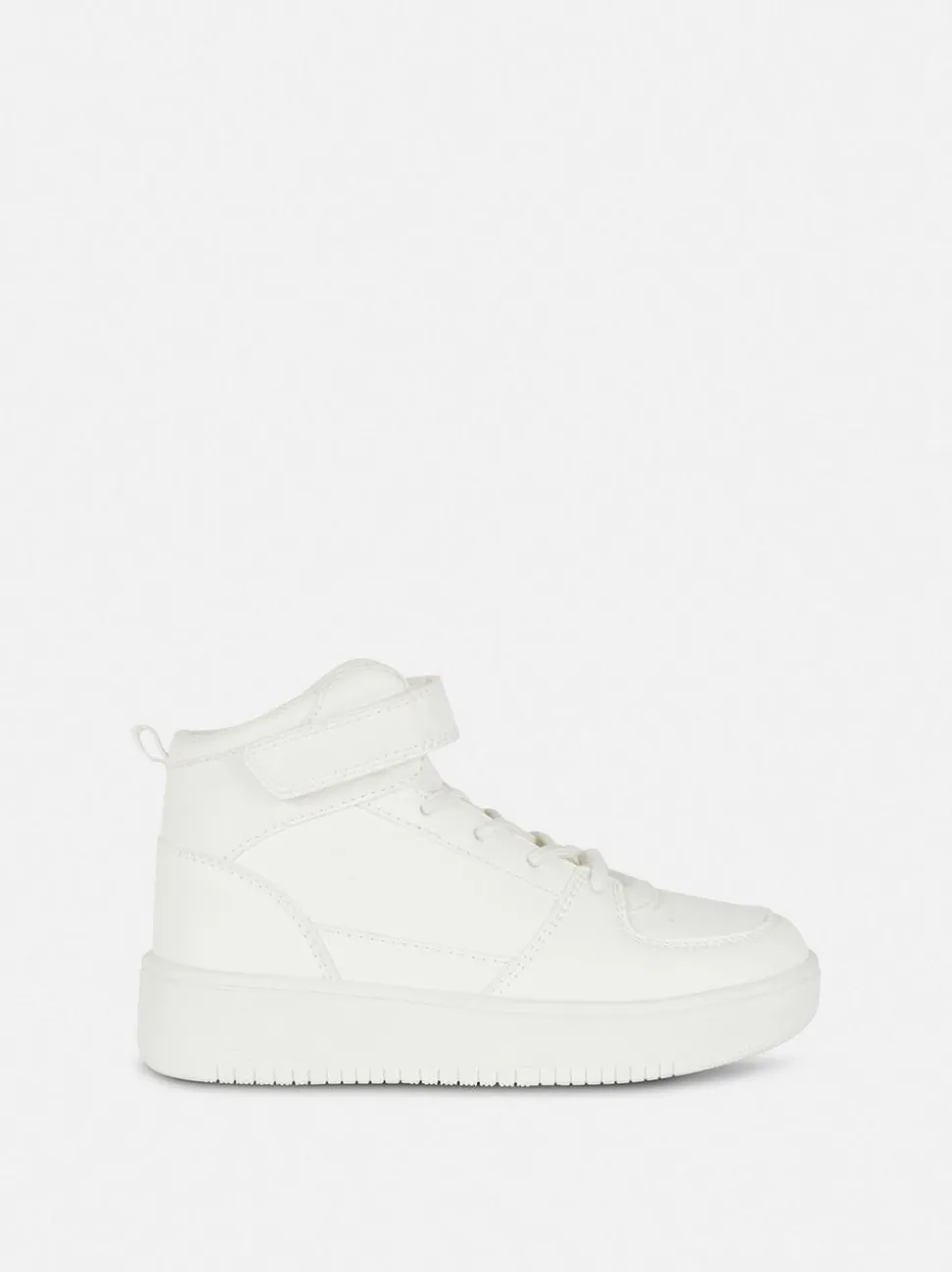 High-Top-Sneaker mit Riemen