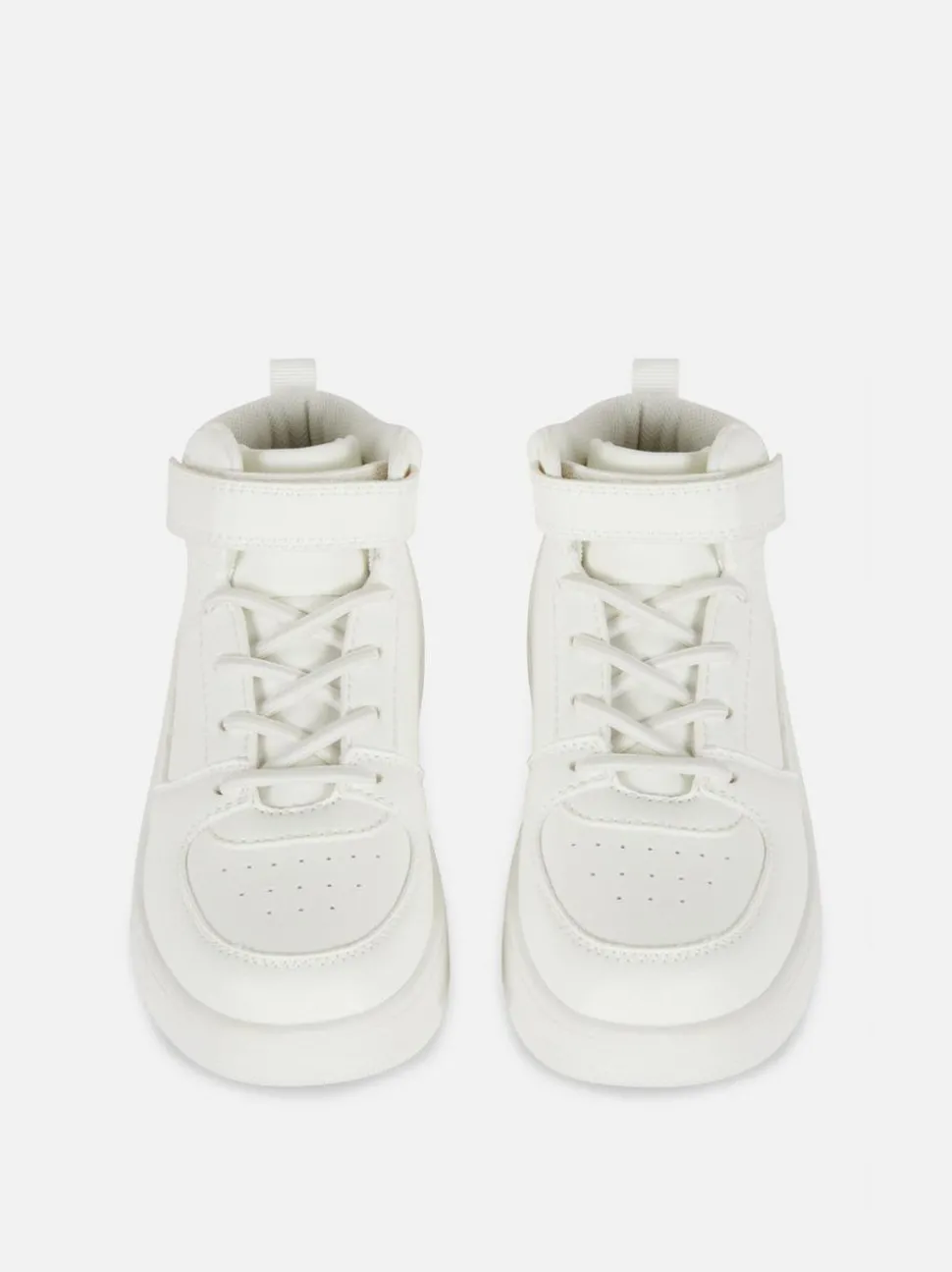 High-Top-Sneaker mit Riemen