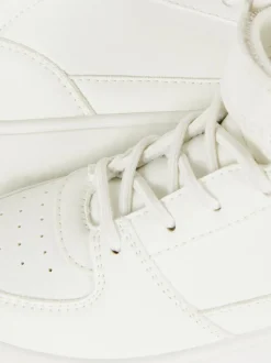 High-Top-Sneaker mit Riemen