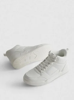 High-Top-Sneaker mit Schnürsenkeln