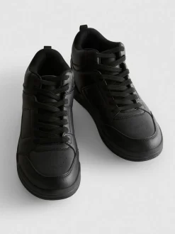 High-Top-Sneaker mit Schnürsenkeln