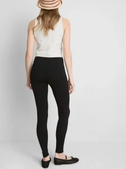 High-Waist-Leggings mit hohem Baumwollanteil