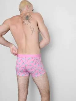 Hipster-Shorts mit Flamingo-Designs, 5er-Pack