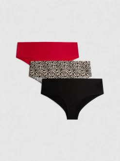 Hipster-Slips aus Mikrofaser, 3er-Pack
