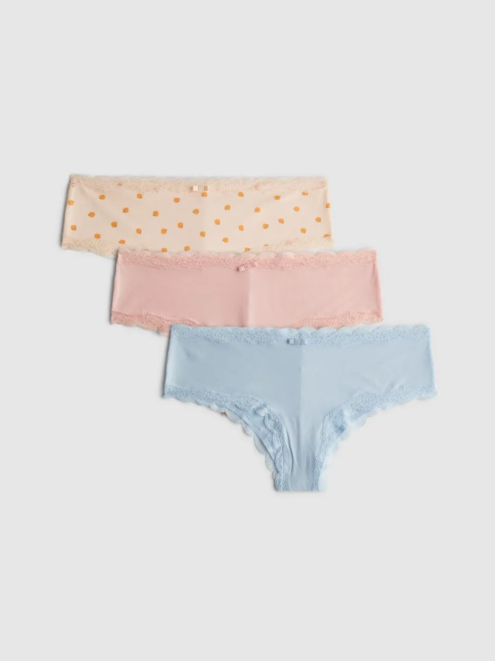Hipster-Slips aus Mikrofaser, 3er-Pack