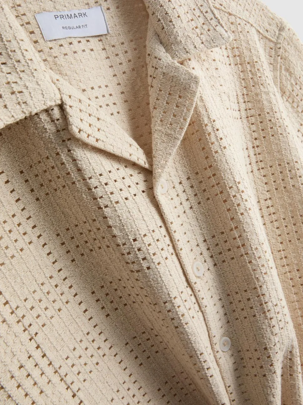 Häkelshirt mit Schachbrettmuster