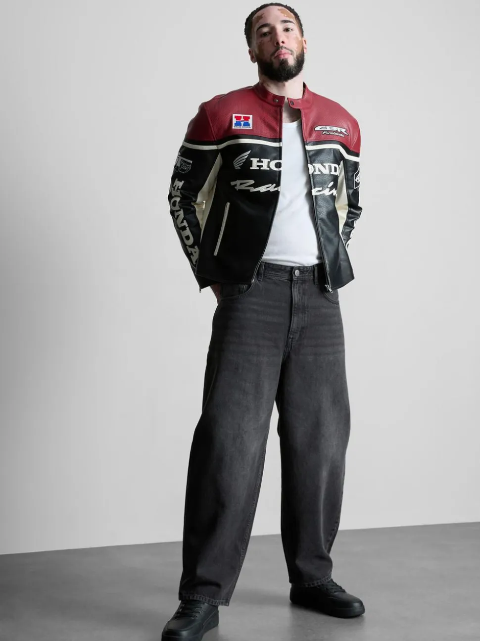 „Honda Racing“ Bikerjacke