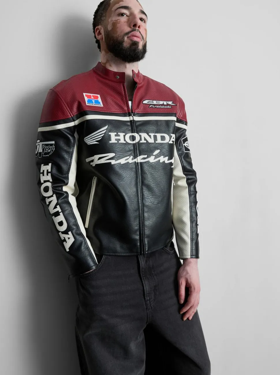 „Honda Racing“ Bikerjacke