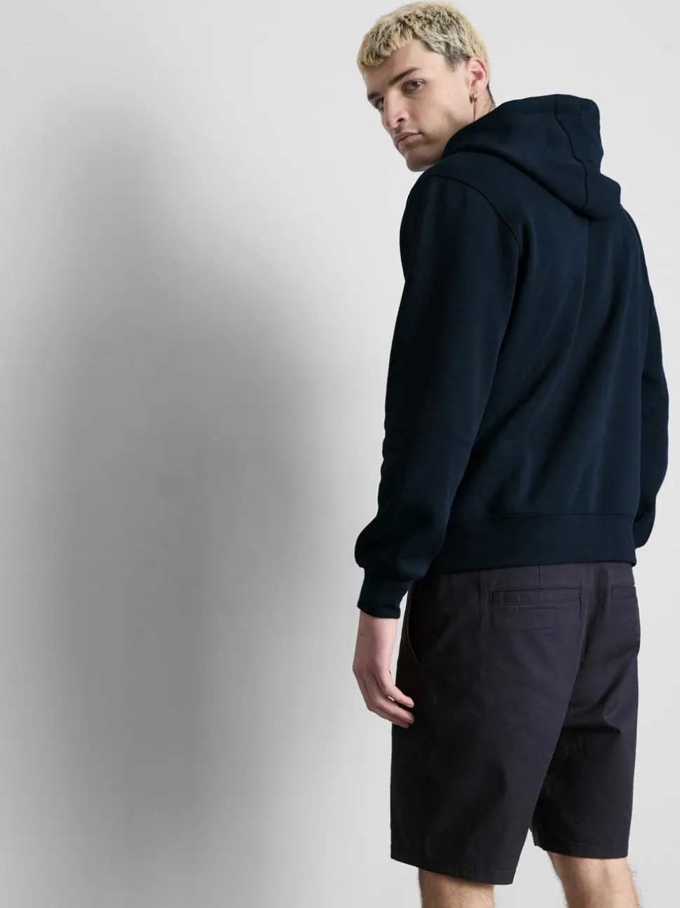 Hoodie aus Baumwollmischung