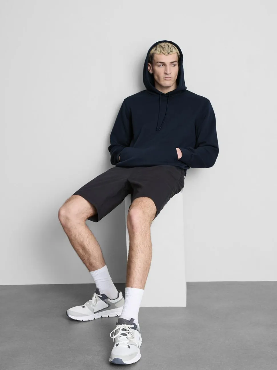 Hoodie aus Baumwollmischung