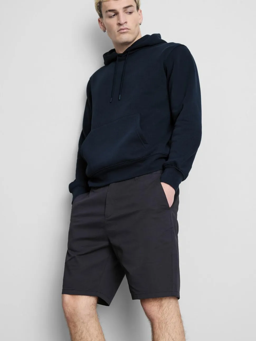 Hoodie aus Baumwollmischung