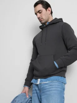 Hoodie aus Baumwollmischung