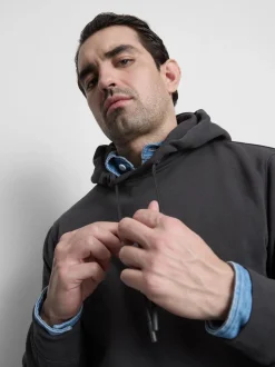 Hoodie aus Baumwollmischung