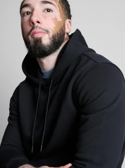 Hoodie aus Baumwollmischung
