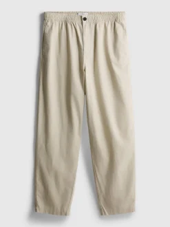 Hose aus Leinengemisch
