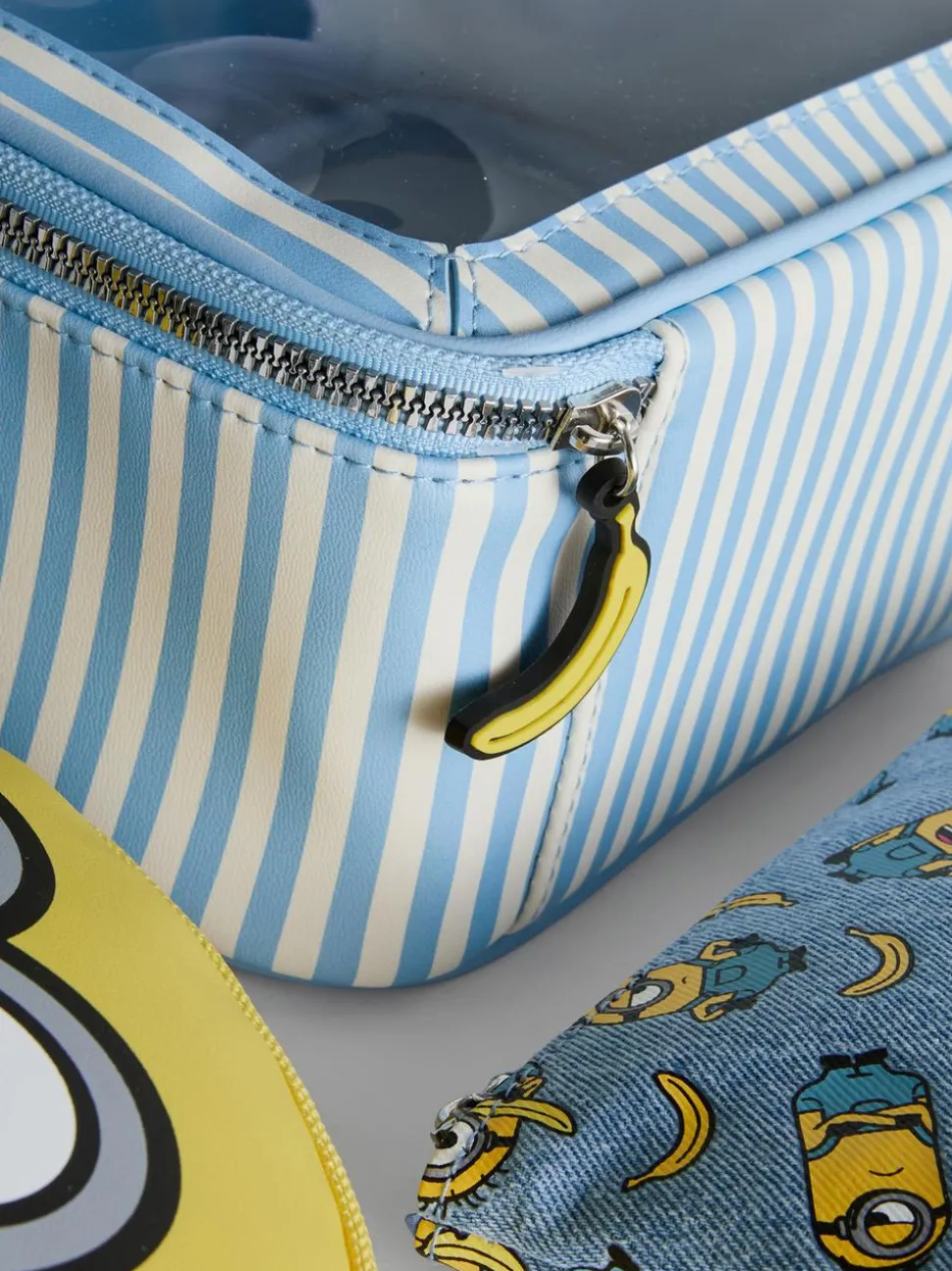„Ich – Einfach unverbesserlich Minions“ Make-up-Taschen-Set, 3-teilig