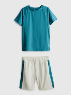 7–15 Jahre | Active-Set mit T-Shirt und Shorts