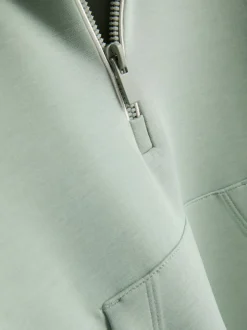 1–9 Jahre | Active-Sweatshirt mit halbem Reißverschluss und Trichterkragen