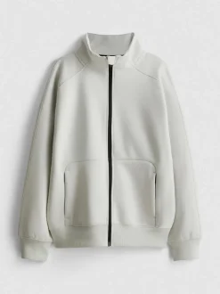 7–15 Jahre | Active-Sweatshirt mit Trichterkragen und Einfassungen