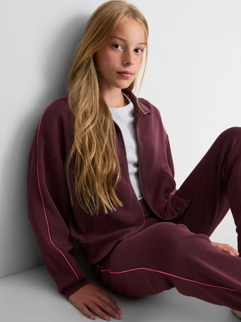 7–15 Jahre | Active-Sweatshirt mit Trichterkragen