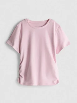 7–15 Jahre | Active-T-Shirt mit Raffung