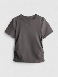 7–15 Jahre | Active-T-Shirt mit Raffung