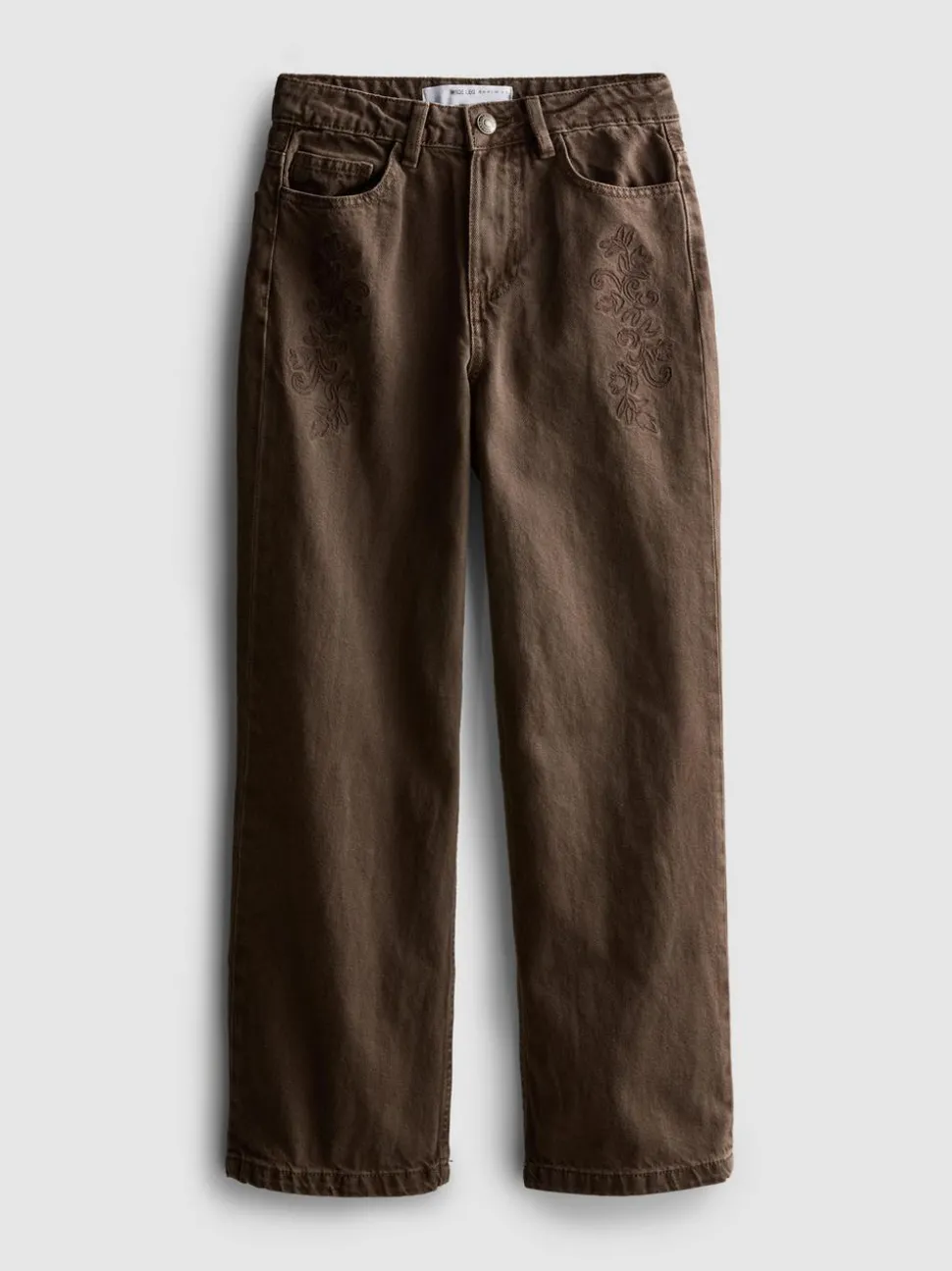 7–15 Jahre | Bestickte Hose mit weitem Bein
