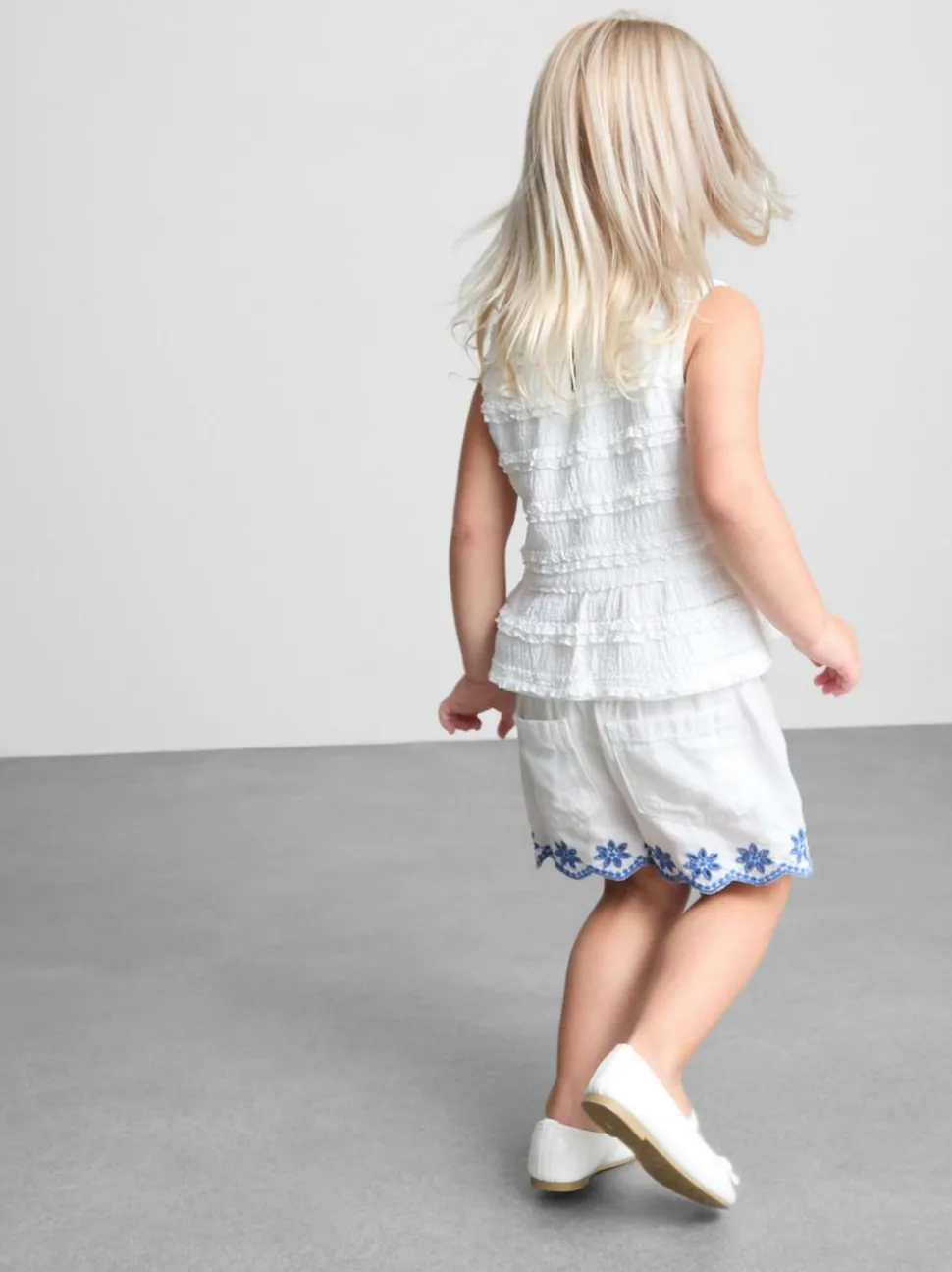1,5–9 Jahre | Bestickte Jeansshorts