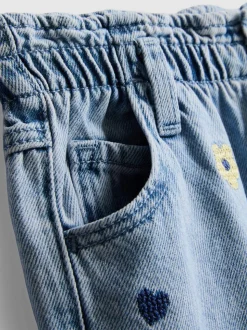 1–9 Jahre | Bestickte Mom-Jeans