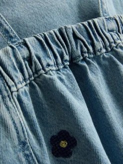 1,5–9 Jahre | Besticktes Jeanskleid
