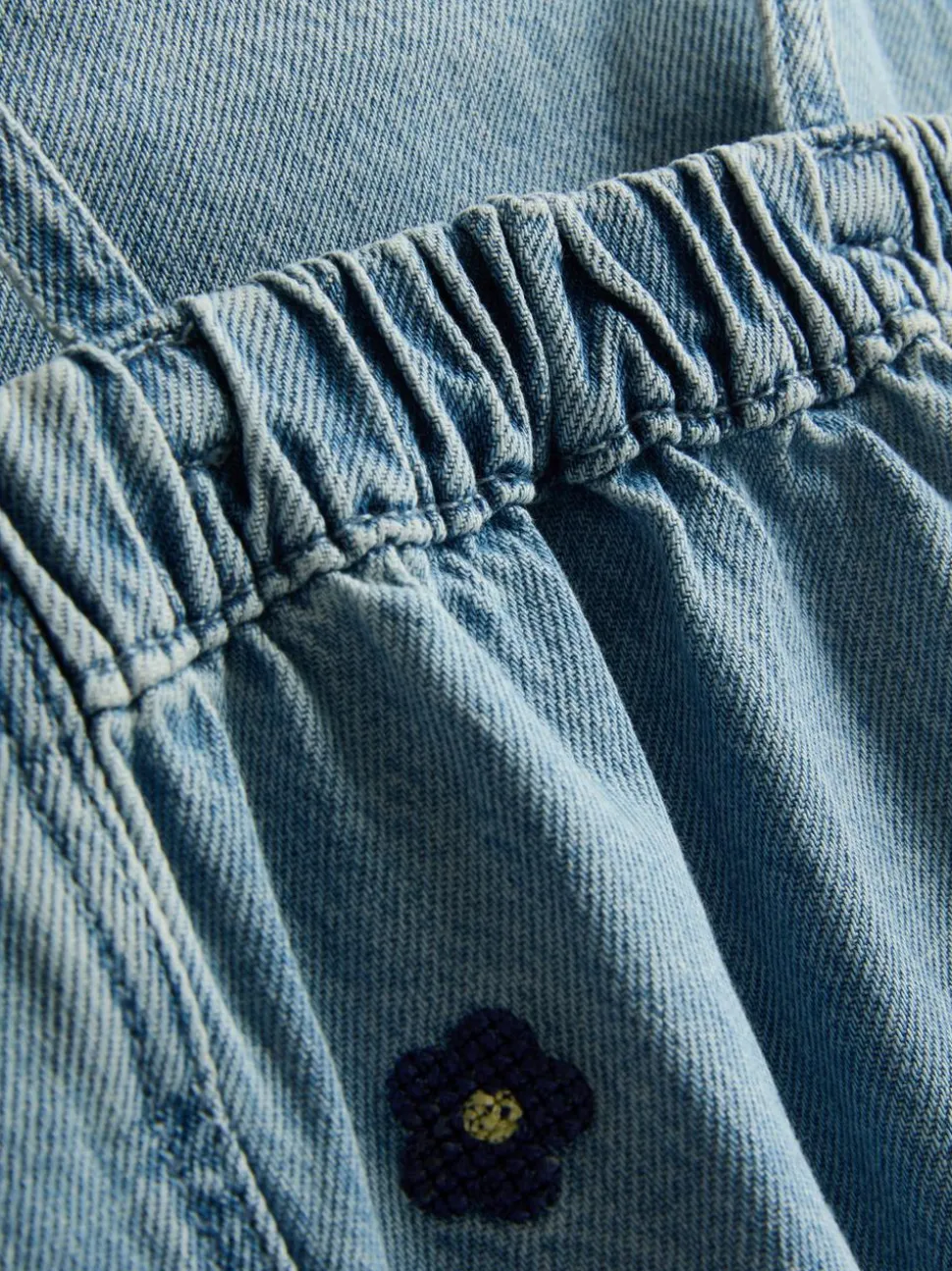 1,5–9 Jahre | Besticktes Jeanskleid